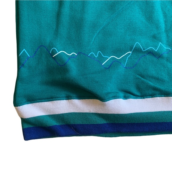 Vancouver NWT 2010 Winter Olympics Full Zip Sweater Green Men's Size L - Picture 6 of 10